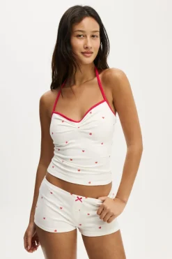 Dreamy Soft Ruched Halter Top