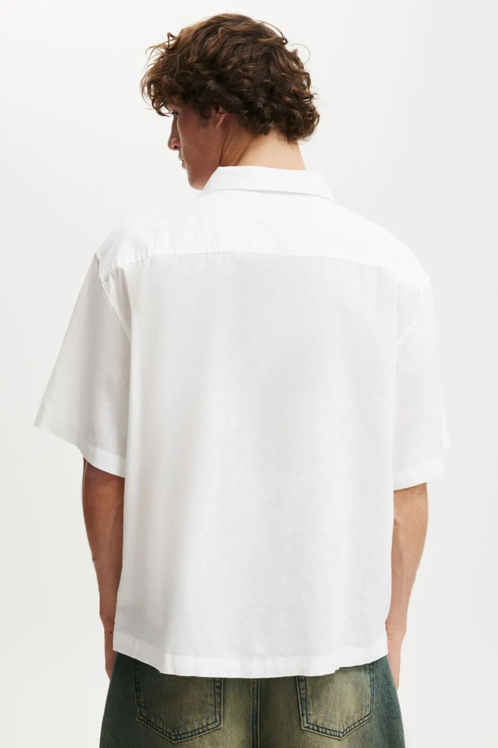 Eli Linen Blend Short Sleeve Shirt