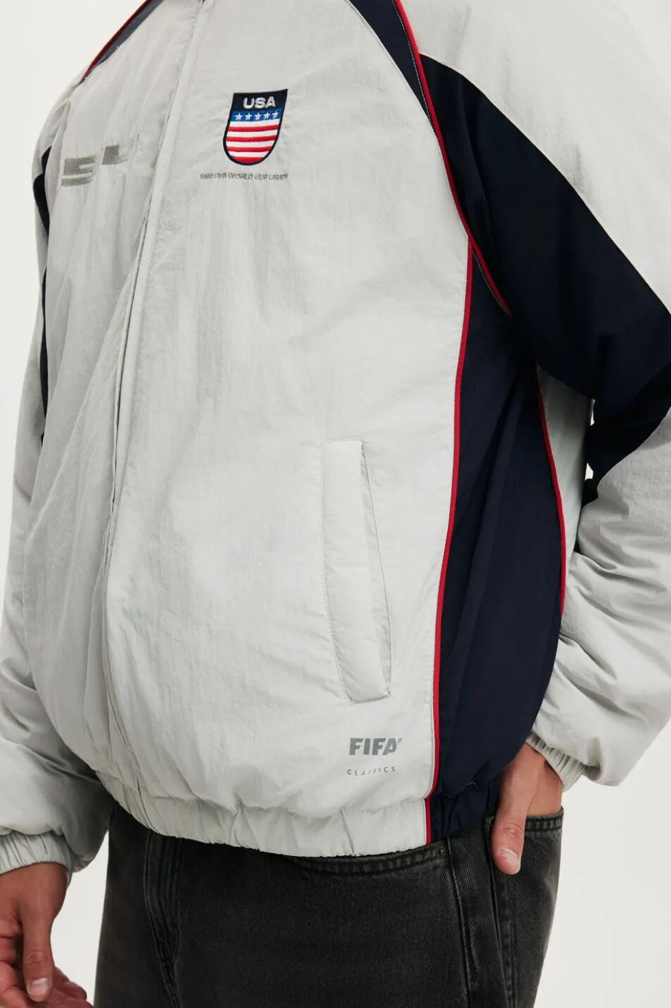 FIFA Panelled Spray Jacket
