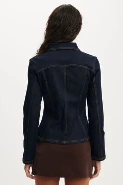 Fitted Denim Jacket