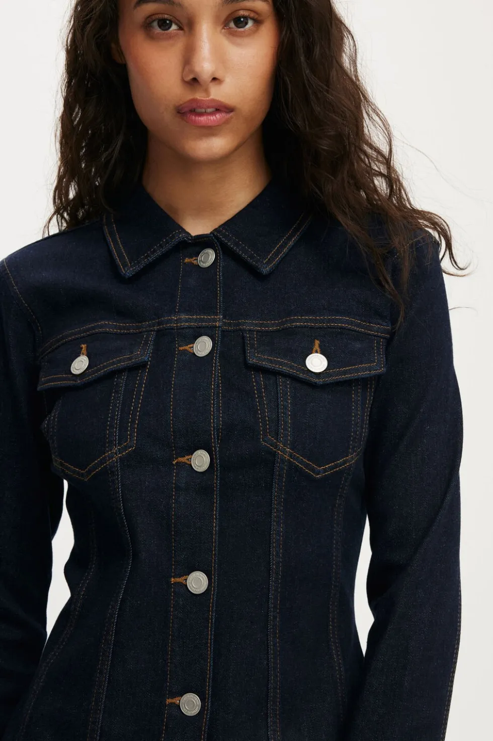 Fitted Denim Jacket