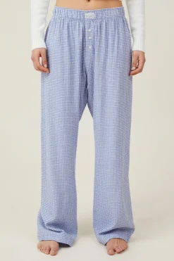 Flannel Boyfriend Boxer Pant
