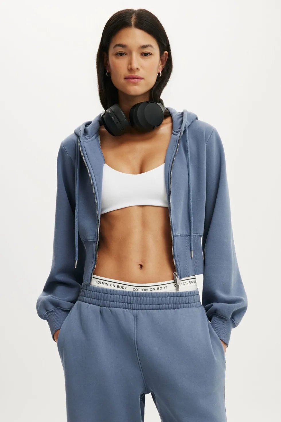 Fleece Contour Zip Through