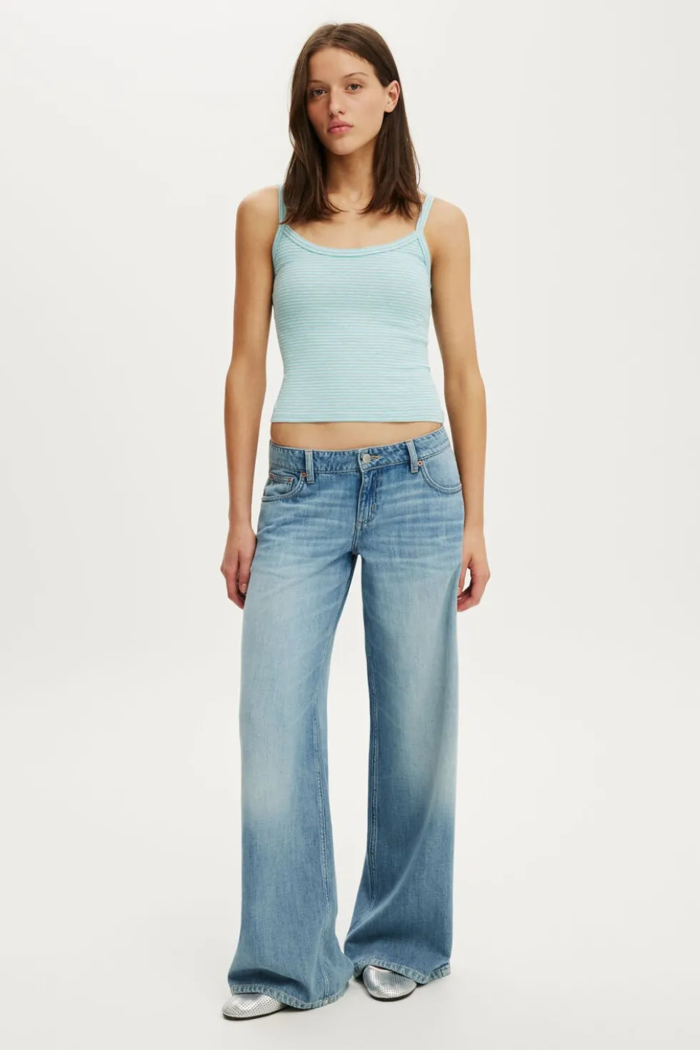 Goldie Rib Scoop Cami