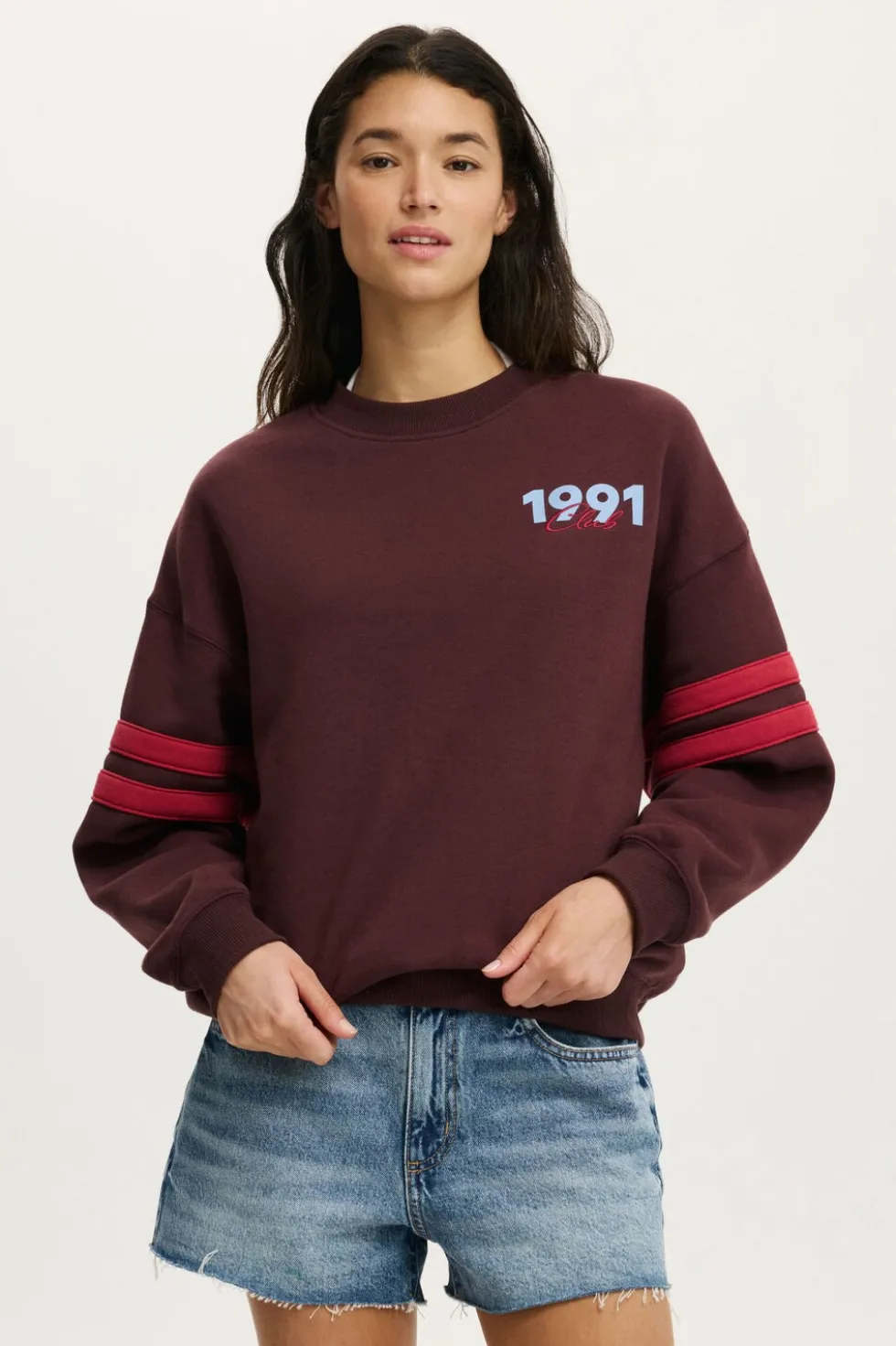 Graphic Crew Sweatshirt