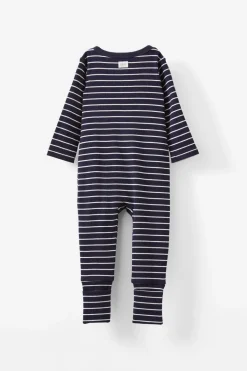Growie Long Sleeve Rib All In One Romper