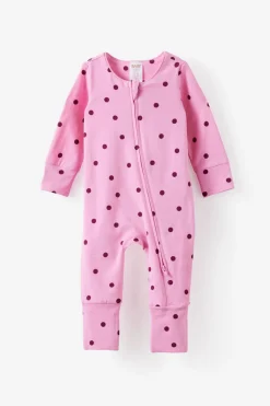 Growie Long Sleeve Zip All In One Romper