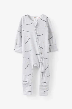 Growie Long Sleeve Zip All In One Romper