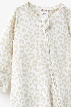 Growie Long Sleeve Zip All In One Romper