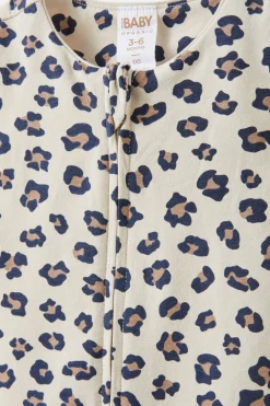 Growie Short Sleeve Zip All In One Romper