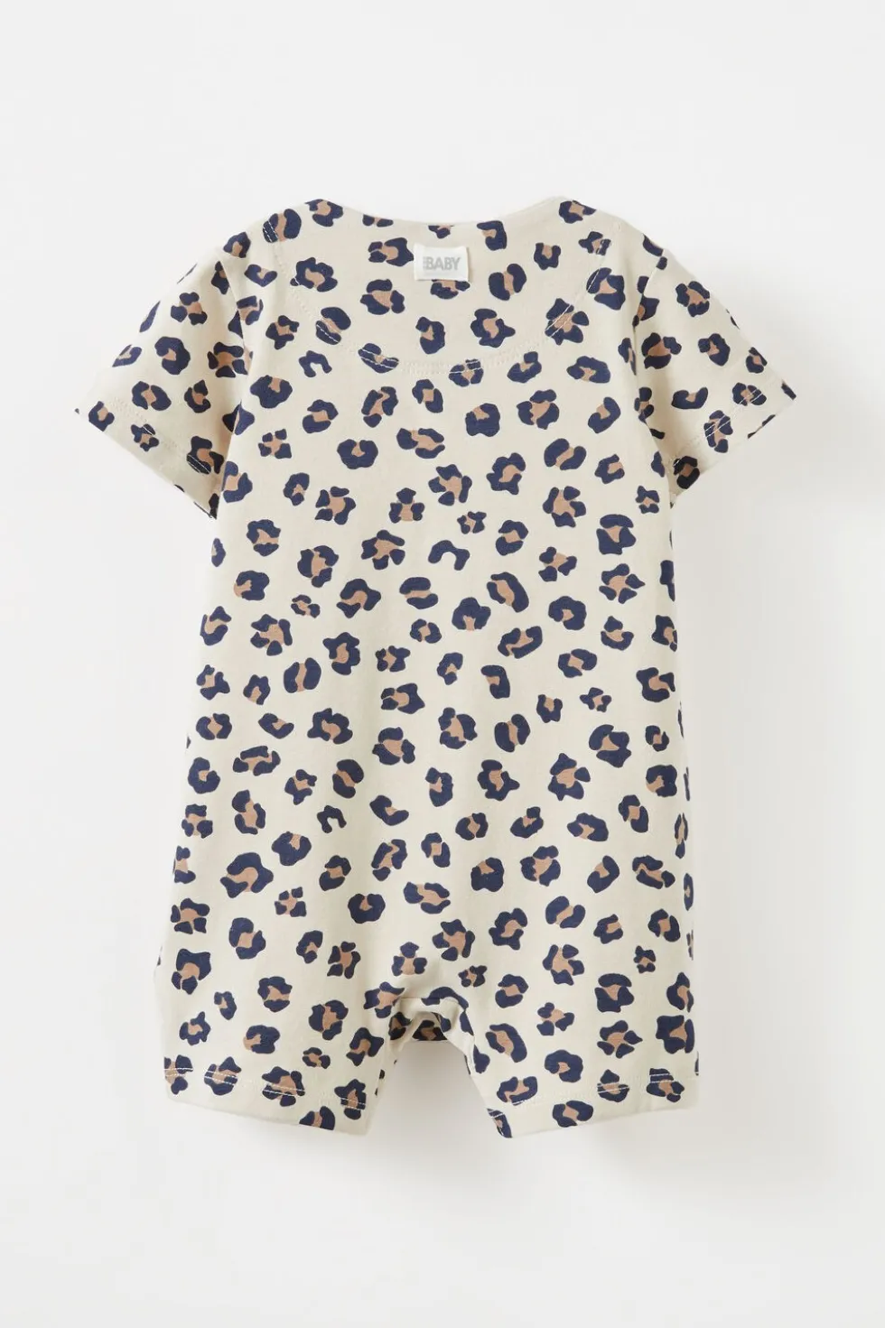 Growie Short Sleeve Zip All In One Romper