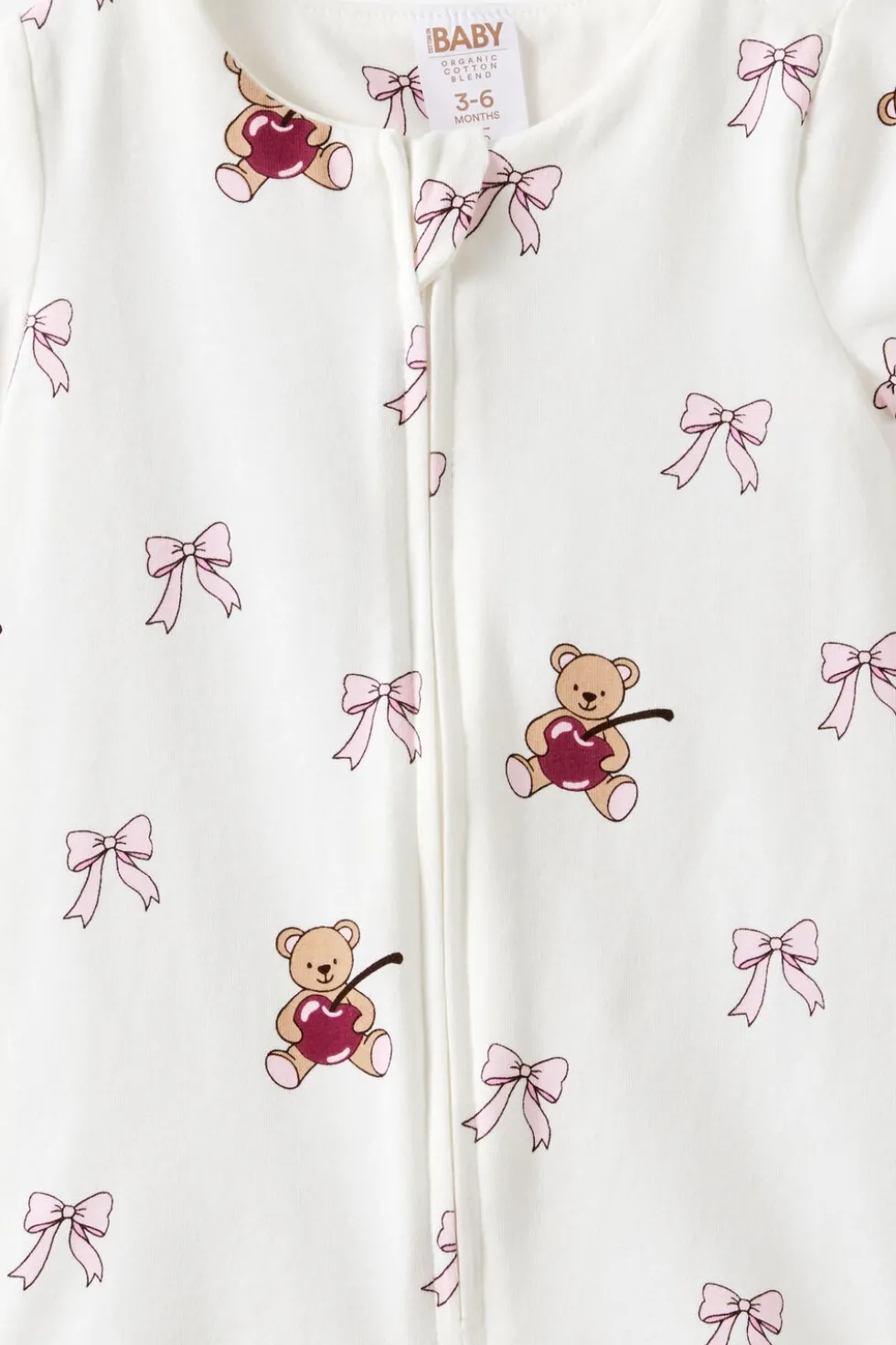 Growie Short Sleeve Zip All In One Romper