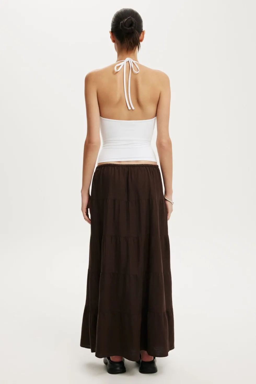 Haven Multi Tiered Maxi Skirt