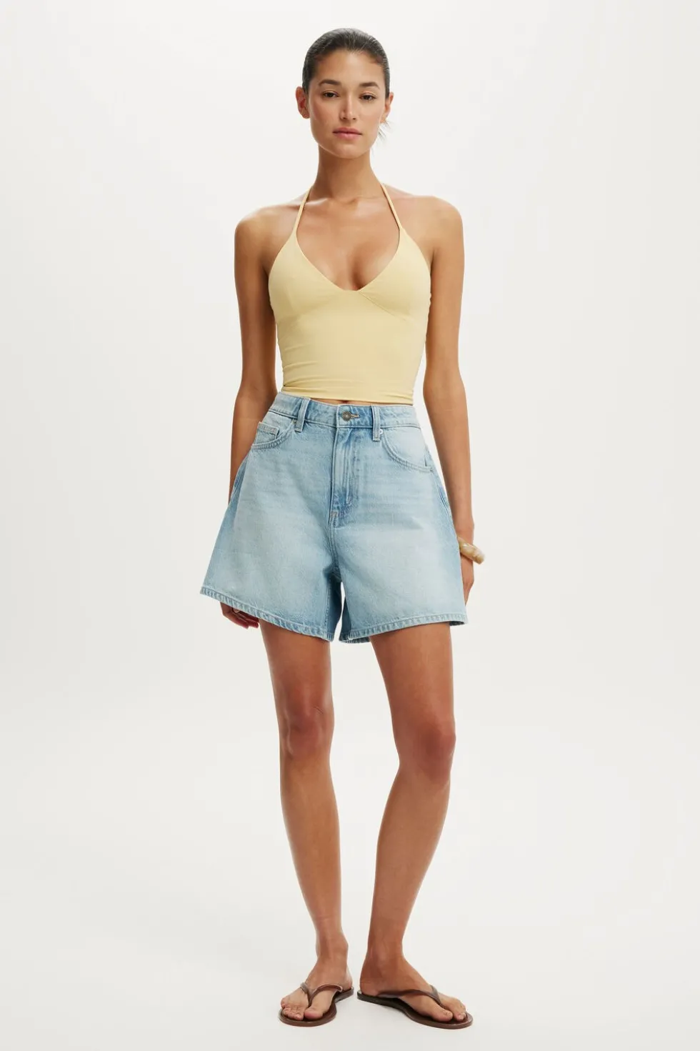 High 90 S Denim Short