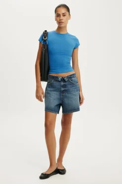 High 90 S Denim Short