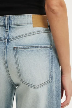 High Rise Wide Crop Jean
