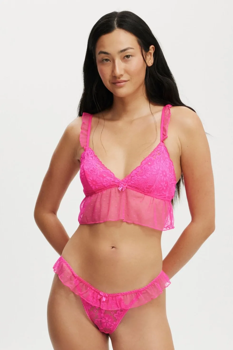 Holly Lace Longline Bralette