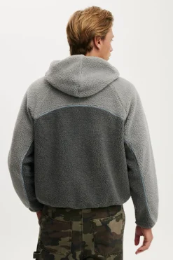 Hooded Teddy Jacket