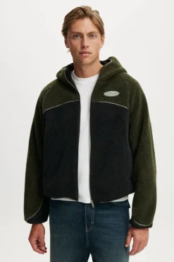 Hooded Teddy Jacket