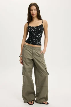Jess Low Rise Cargo Pant