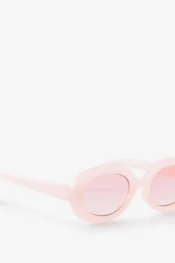 Kids Olive Oval Sunglasses