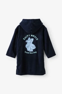 Kids Zip Thru Hooded Towel