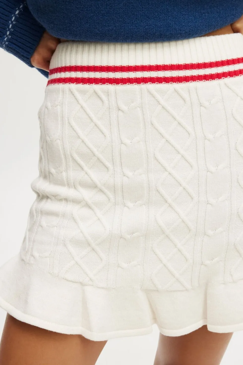 Knit Flippy Skirt