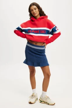 Knit Flippy Skirt