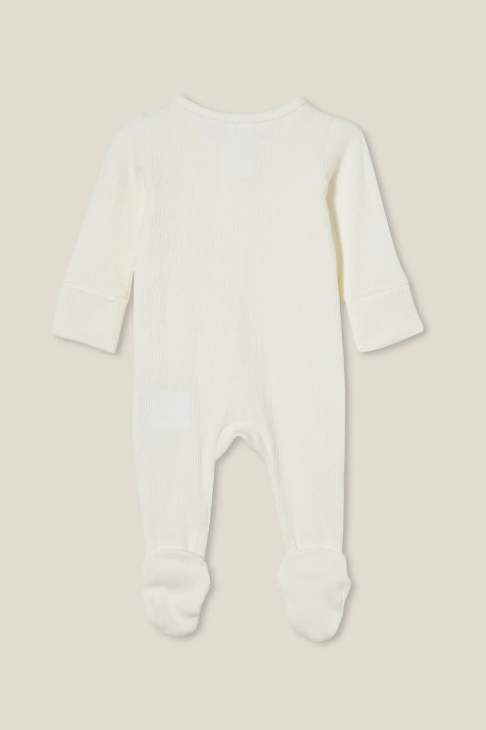 Littlie Organic Long Sleeve Zip All In One Romper