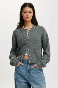 Lofty Luxe Crew Cardigan