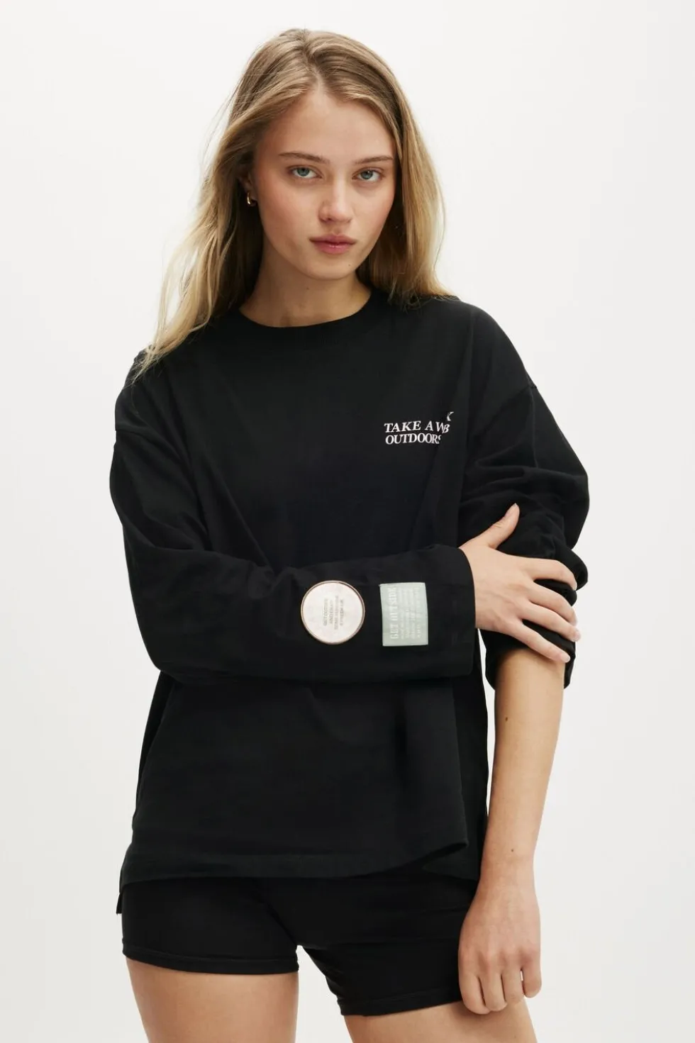 Long Sleeve Graphic Crew
