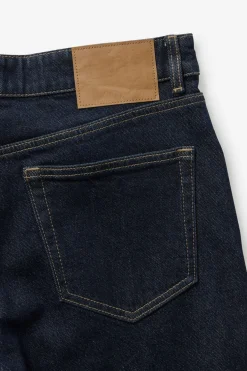 Loose Straight Denim Short
