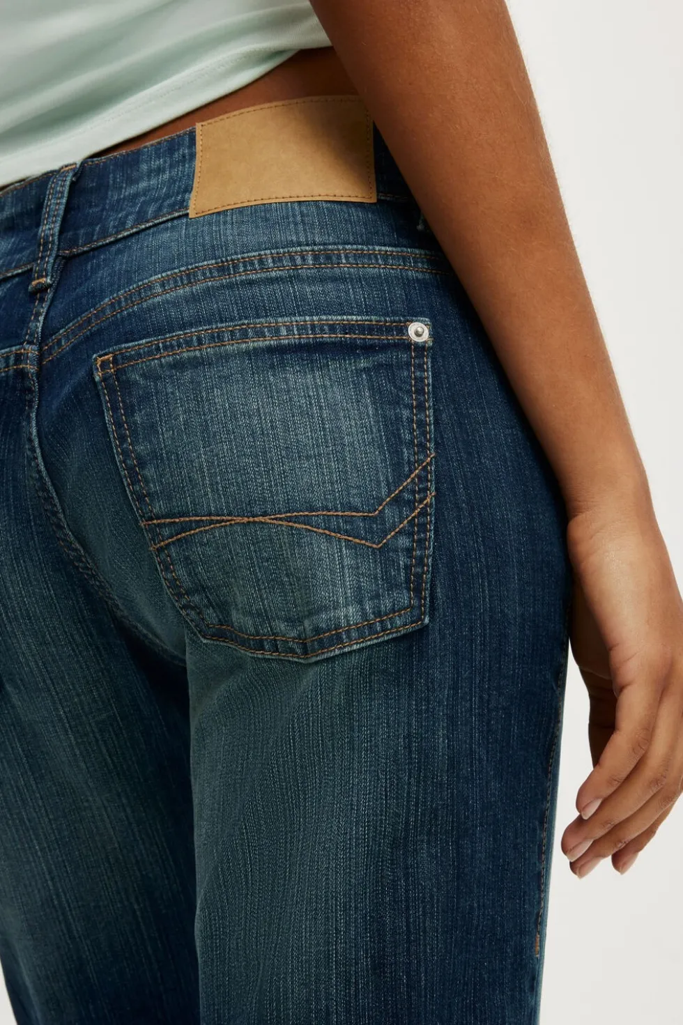 Low Rise Bootcut Jean