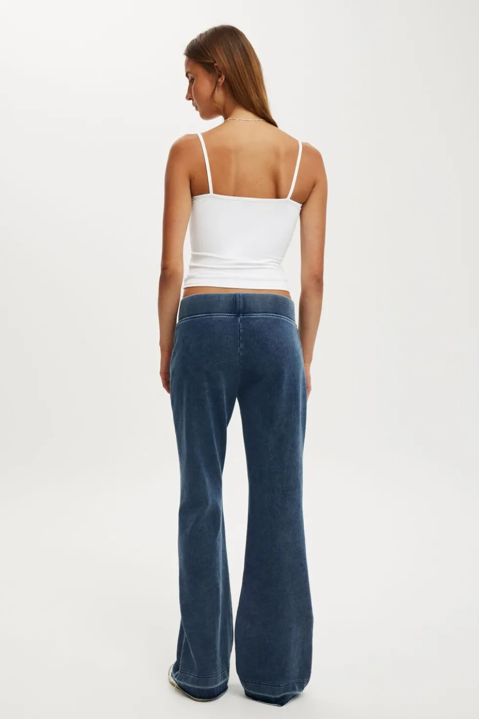 Low Rise Bootleg Sweatpant