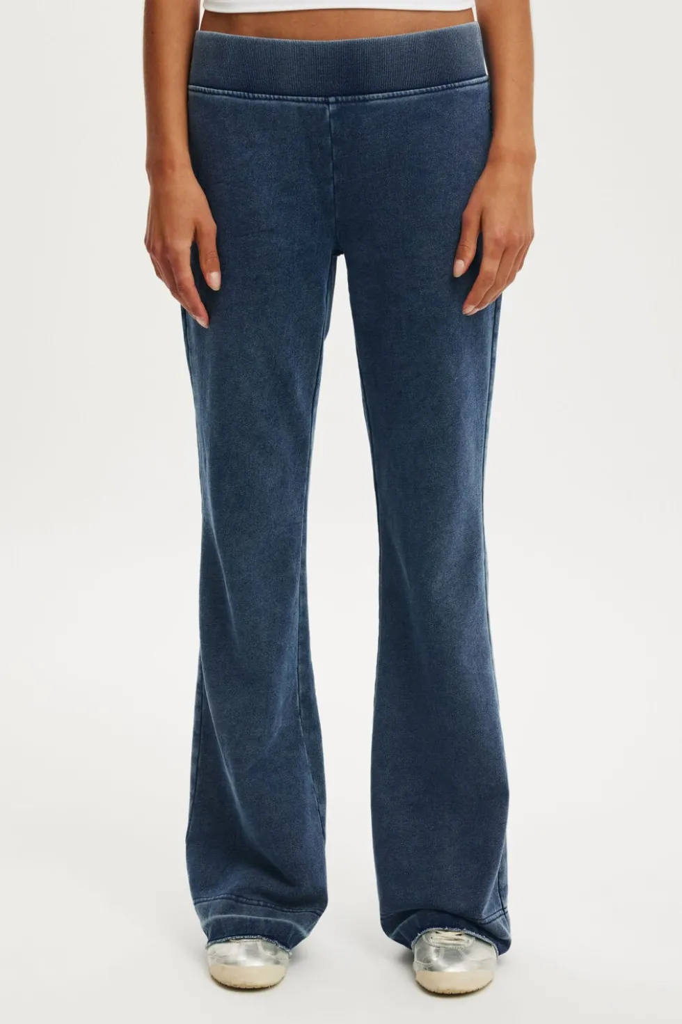 Low Rise Bootleg Sweatpant
