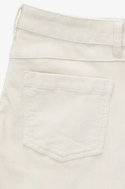 Low Rise Straight Cord Pant