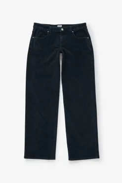 Low Rise Straight Cord Pant