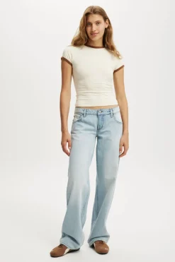 Low Rise Straight Jean