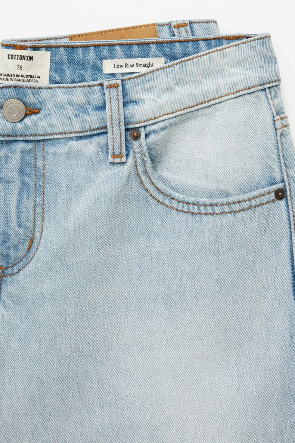 Low Rise Straight Jean