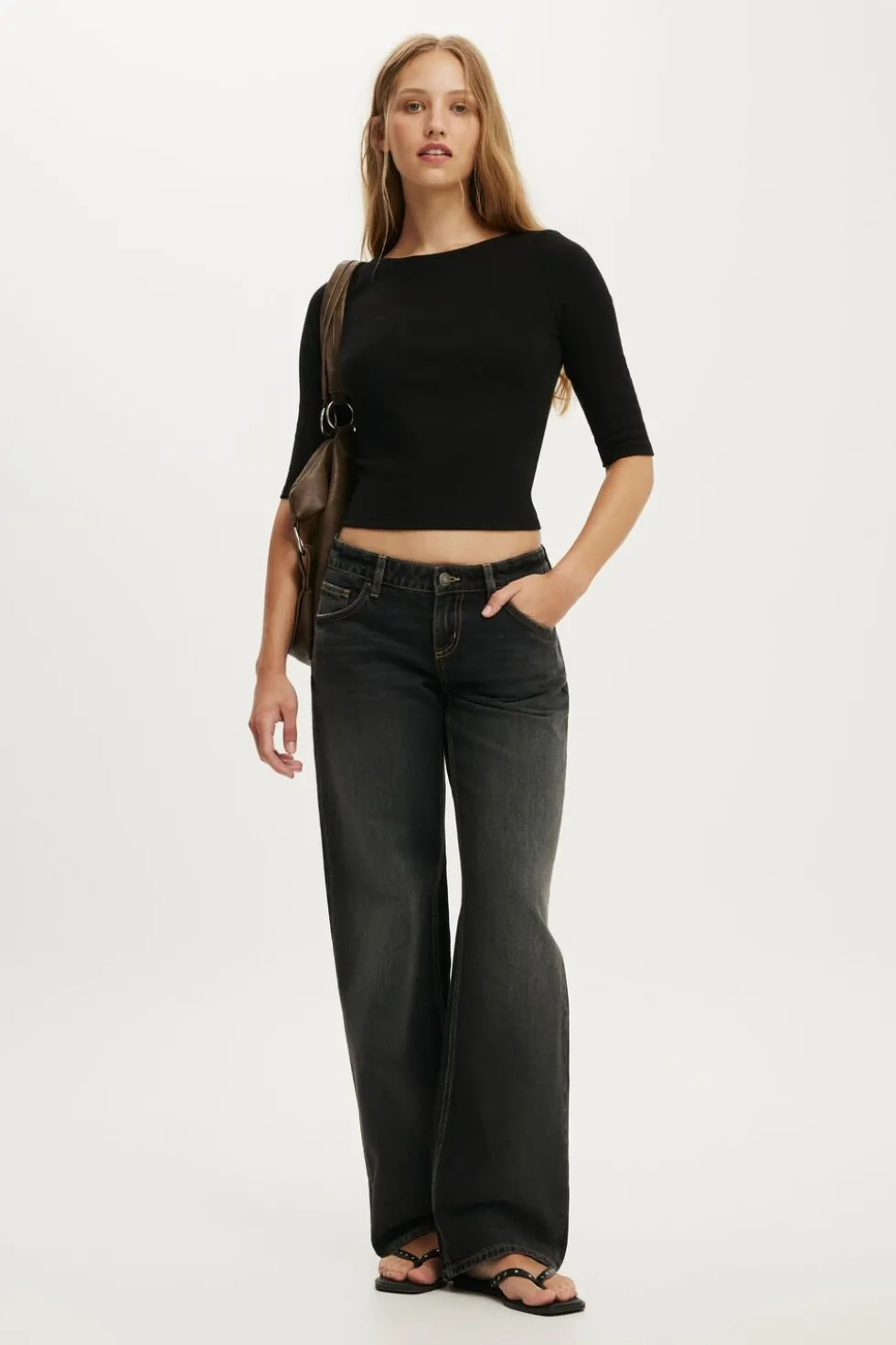 Low Rise Straight Jean