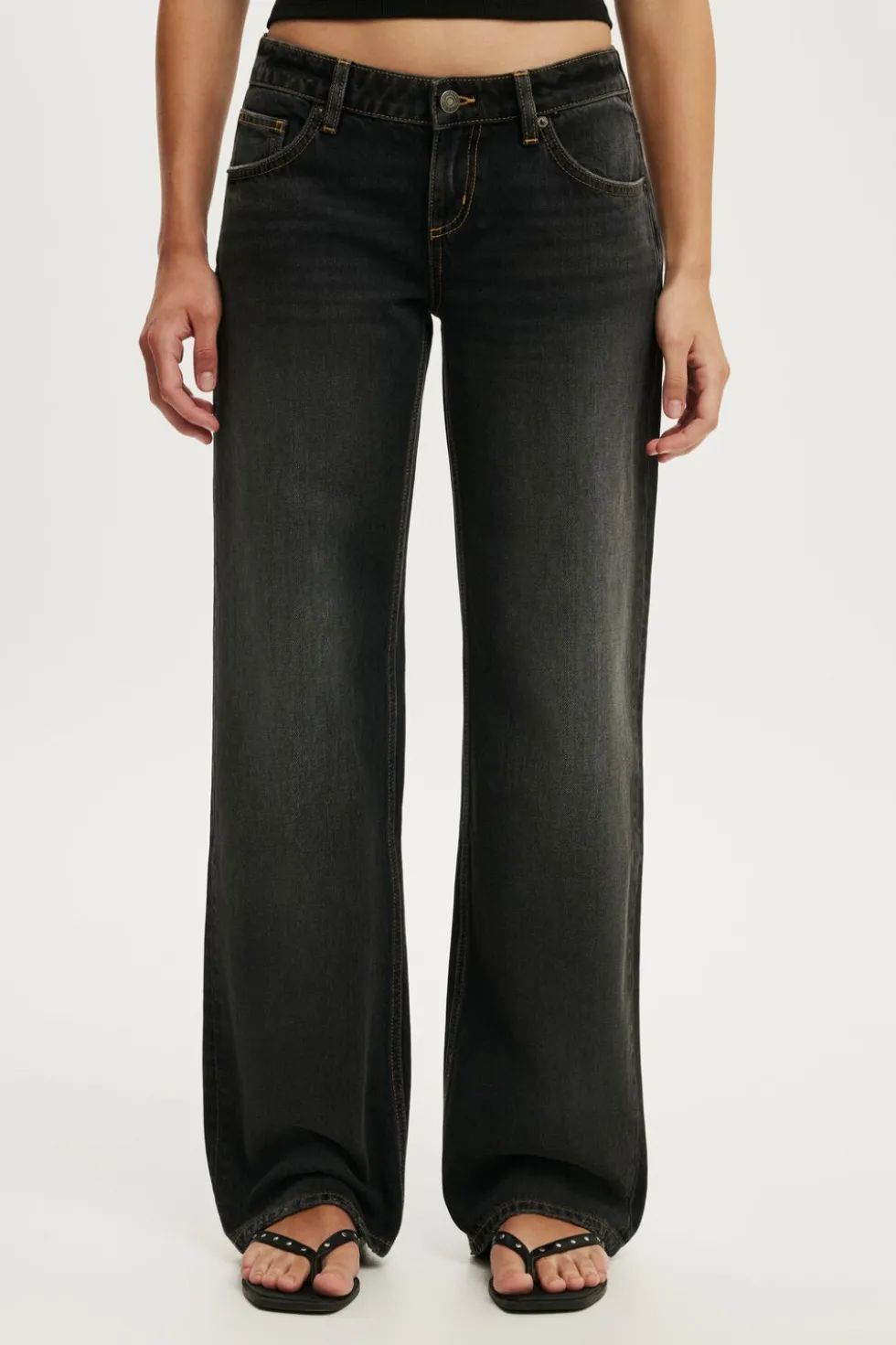 Low Rise Straight Jean