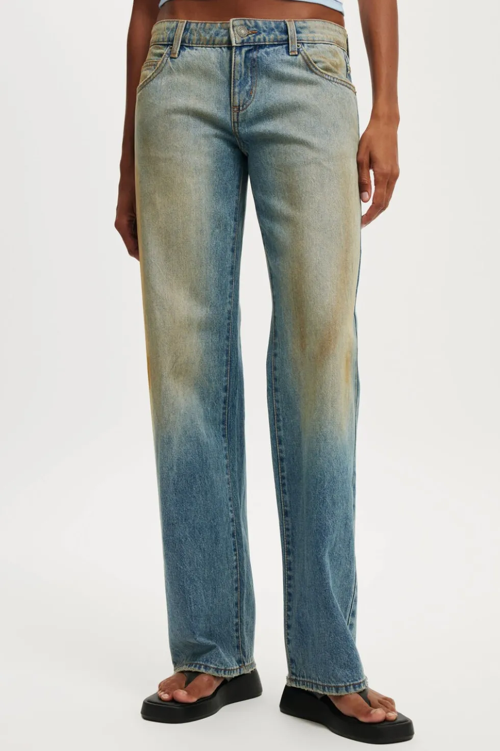 Low Rise Straight Jean