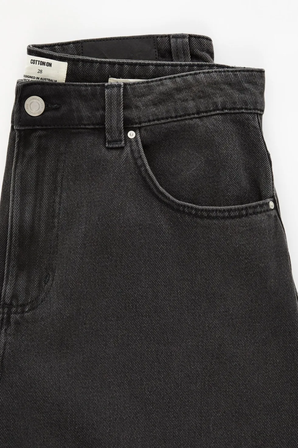Lyocell Wide Denim Jort