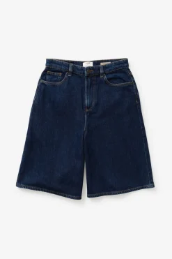 Lyocell Wide Denim Jort