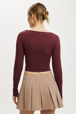 Mae Pleated Mini Skirt