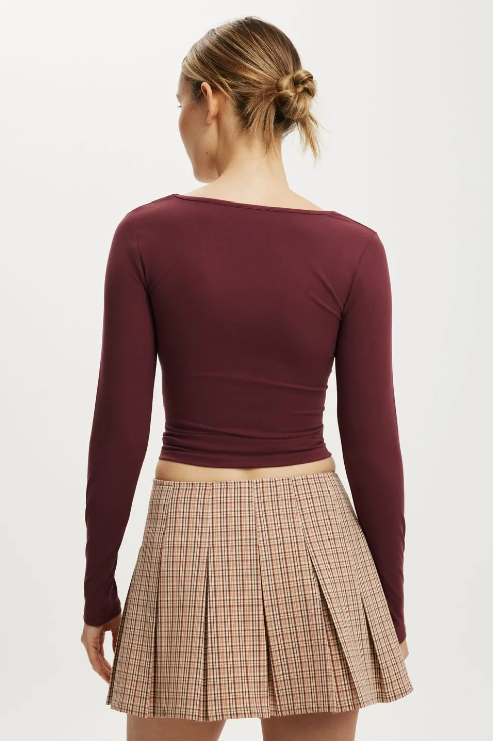 Mae Pleated Mini Skirt