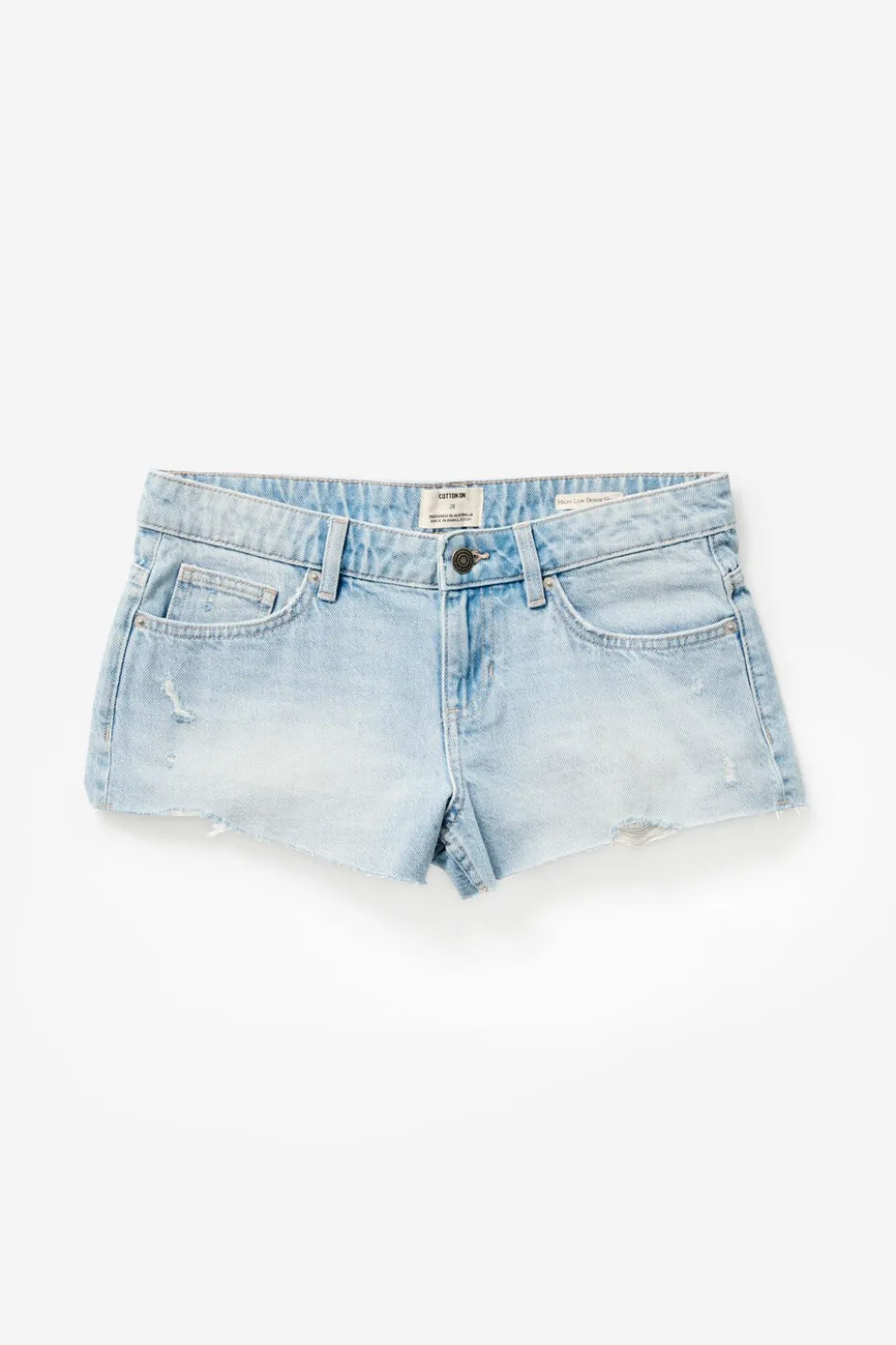 Micro Low Denim Short