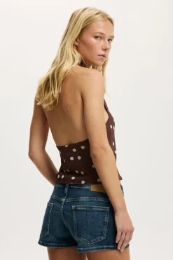 Micro Low Denim Short