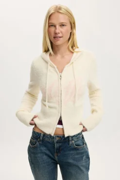 Miffy Fluffy Knit Hoodie