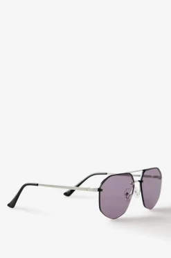 Mikayla Rimless Aviator Sunglasses